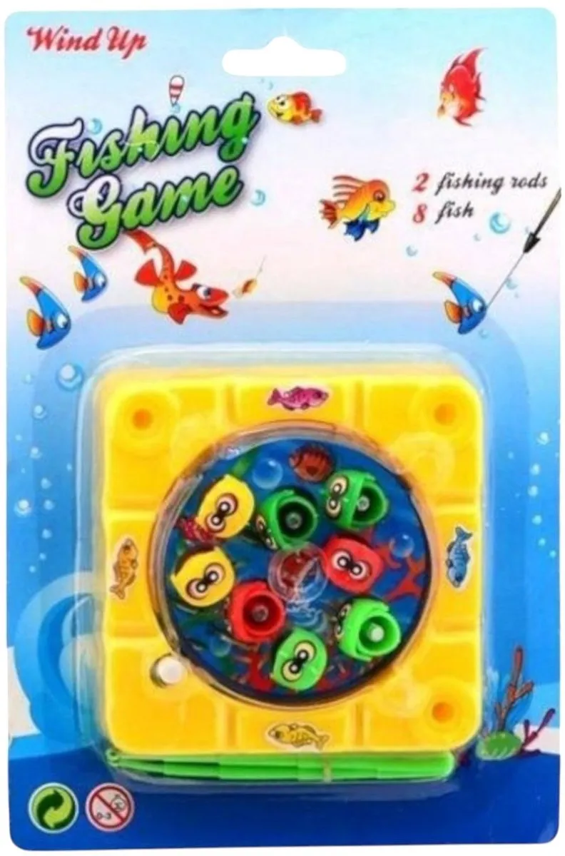 Johntoy 29547 Magnetisch Visspel - Multi kleuren