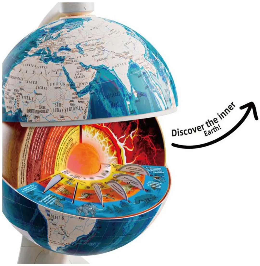 Canal Toys COS 003 Educatieve Globe 3D - Quizfunctie