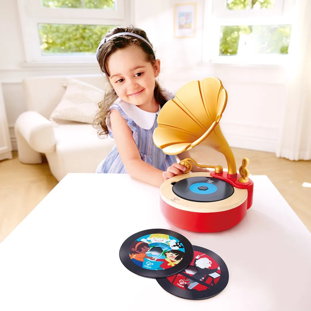 Hape Maak Je Eigen Muziek Grammofoon - Multicolor