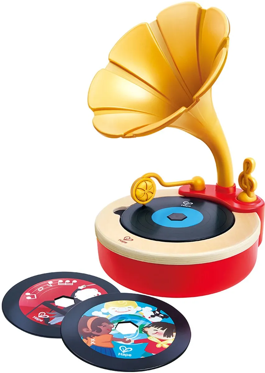Hape Maak Je Eigen Muziek Grammofoon