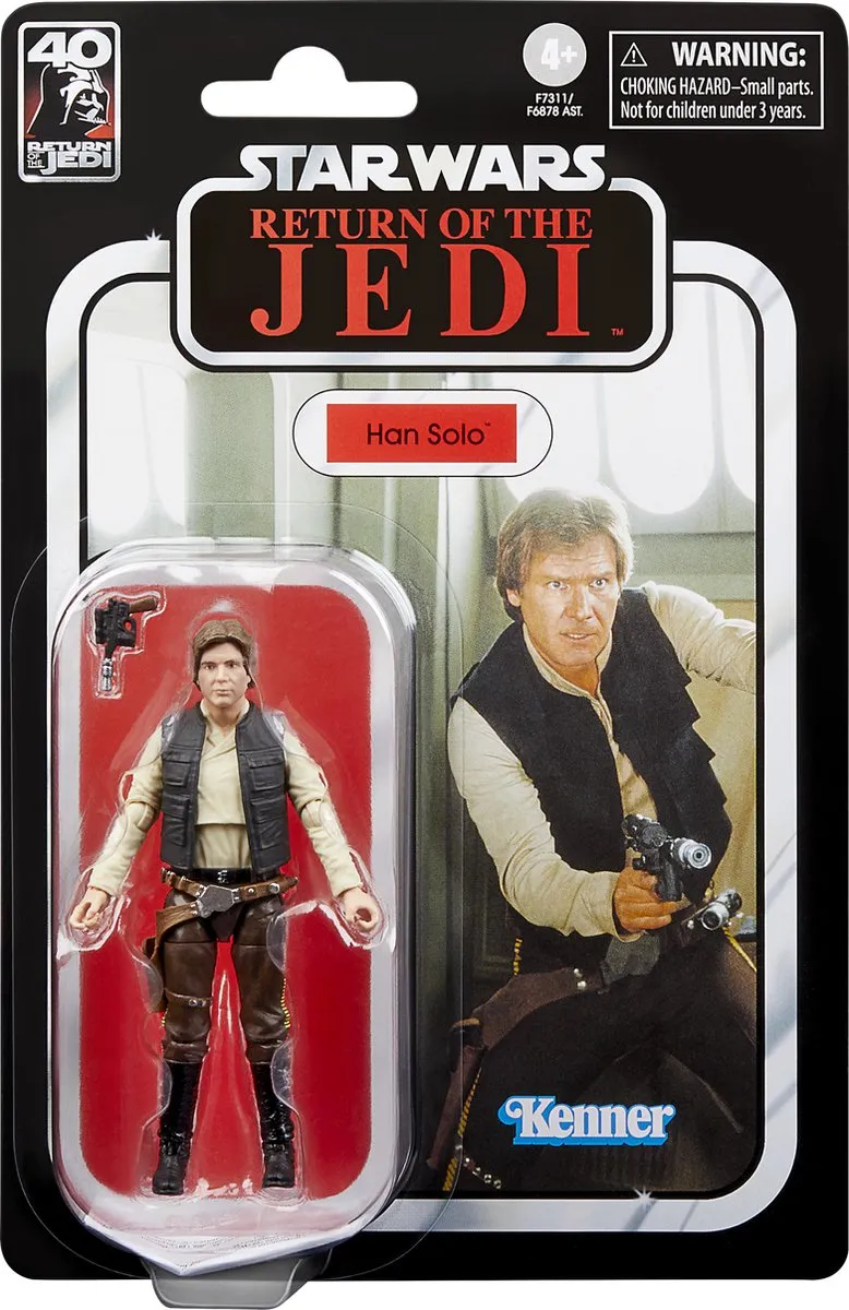 Disney Star Wars Episode VI Han Solo Actiefiguur 10cm F73115X2 - Multicolor - afbeelding 5 van 6