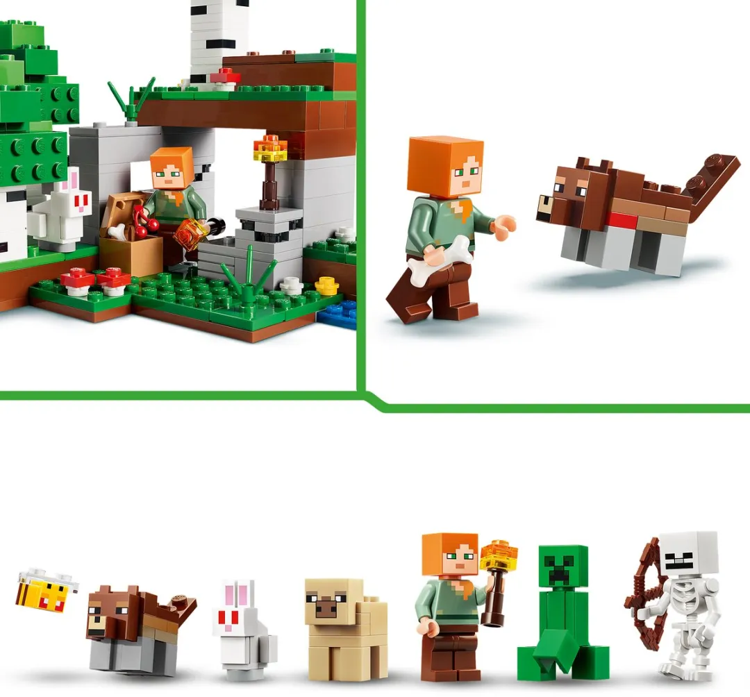 LEGO Minecraft 21593 Eerste Nacht Avontuur - 301 Stukken - afbeelding 6 van 6