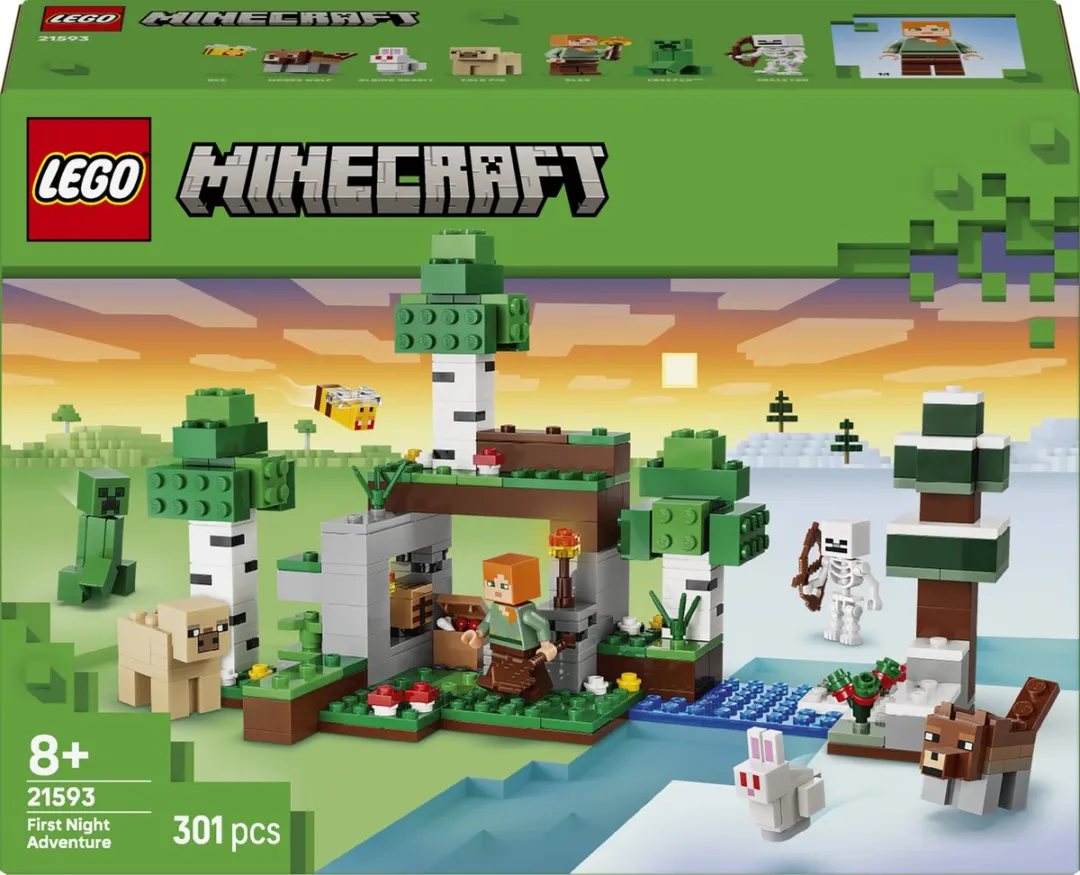 LEGO Minecraft 21593 Eerste Nacht Avontuur