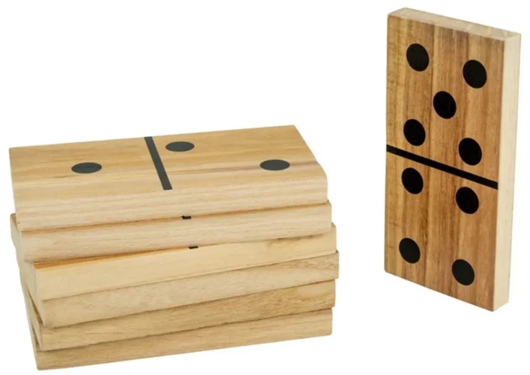 TP Toys Wooden Giant Dominos - 28 Stenen