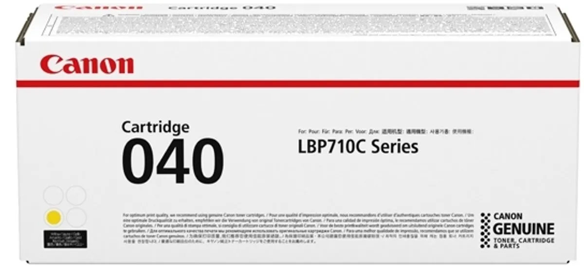 Canon 040H Geel Toner Cartridge 0454C001