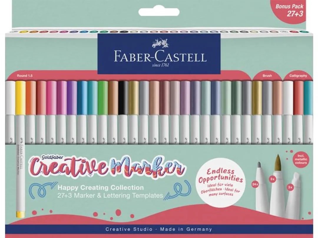 Faber-Castell Goldfaber Marker Set