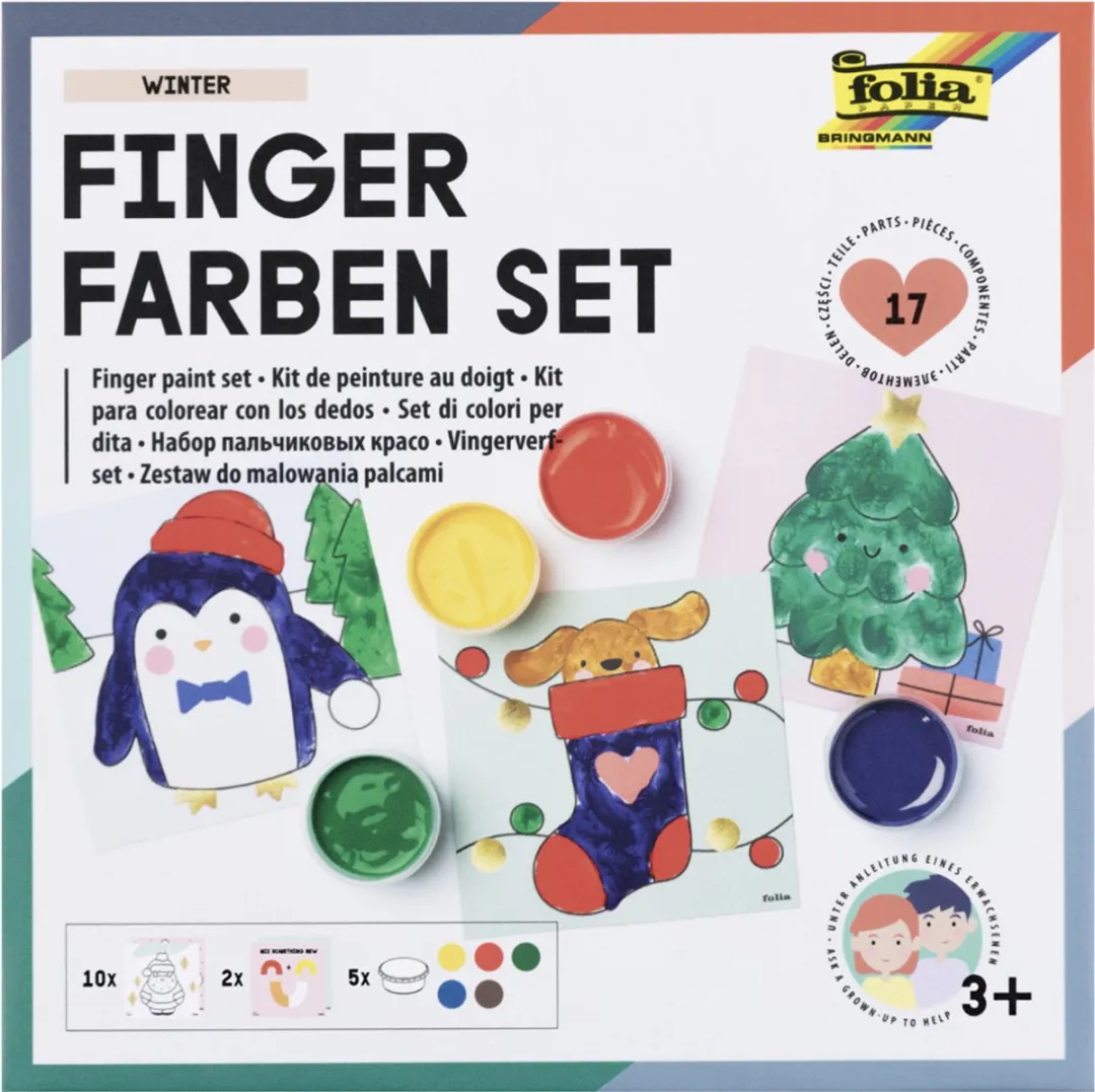 Folia Vingerverf Set WINTER