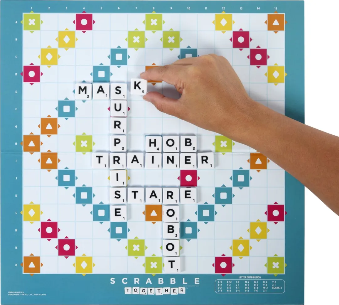 Mattel Scrabble Bordspel HXW14 - 2-4 Spelers