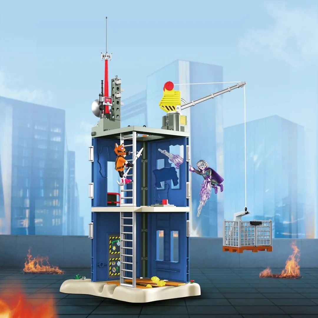 Playmobil Helden Duel in de Helden Toren 72022 - Multicolor - afbeelding 5 van 6