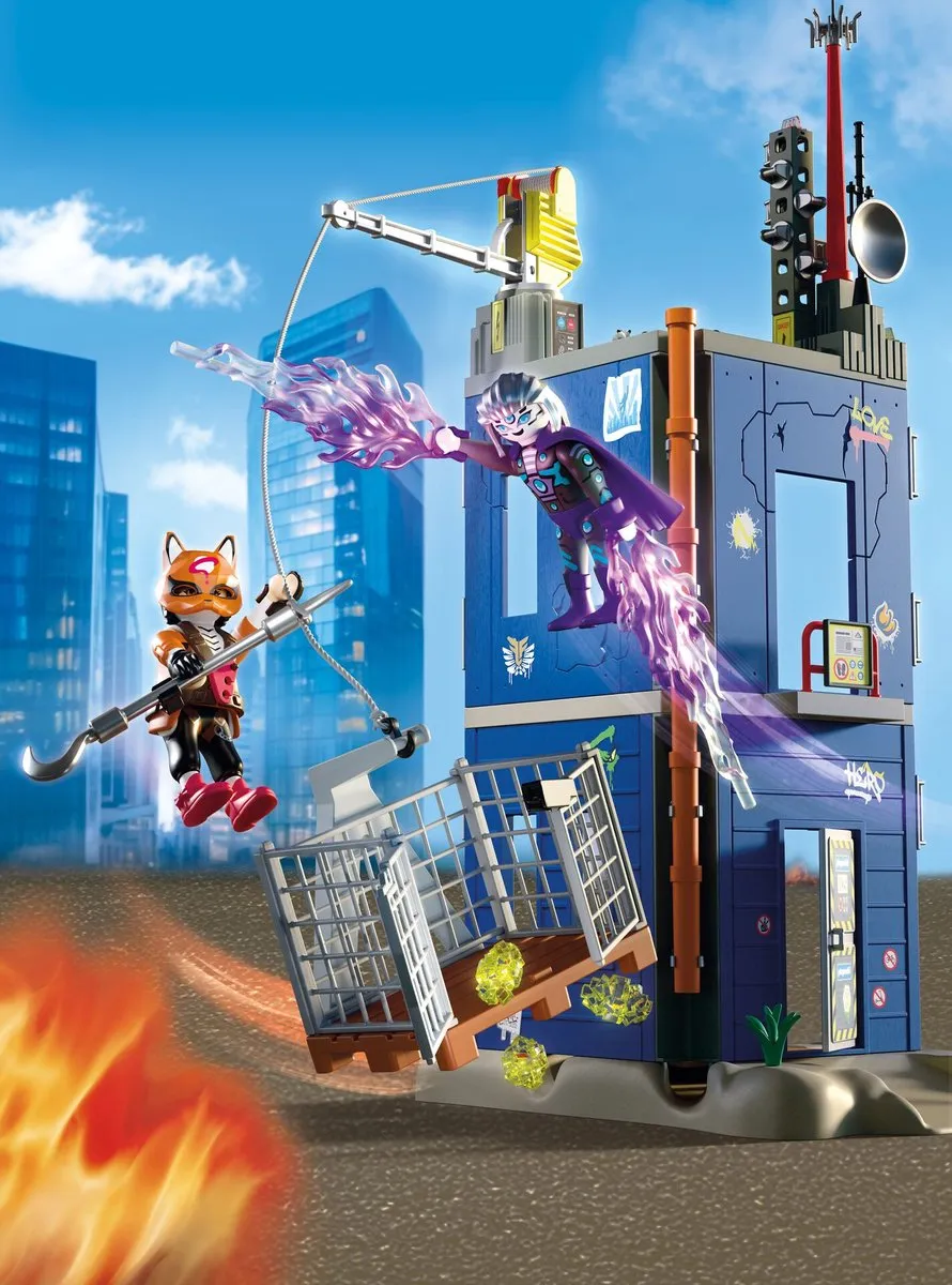 Playmobil Helden Duel in de Helden Toren 72022 - Multicolor - afbeelding 4 van 6