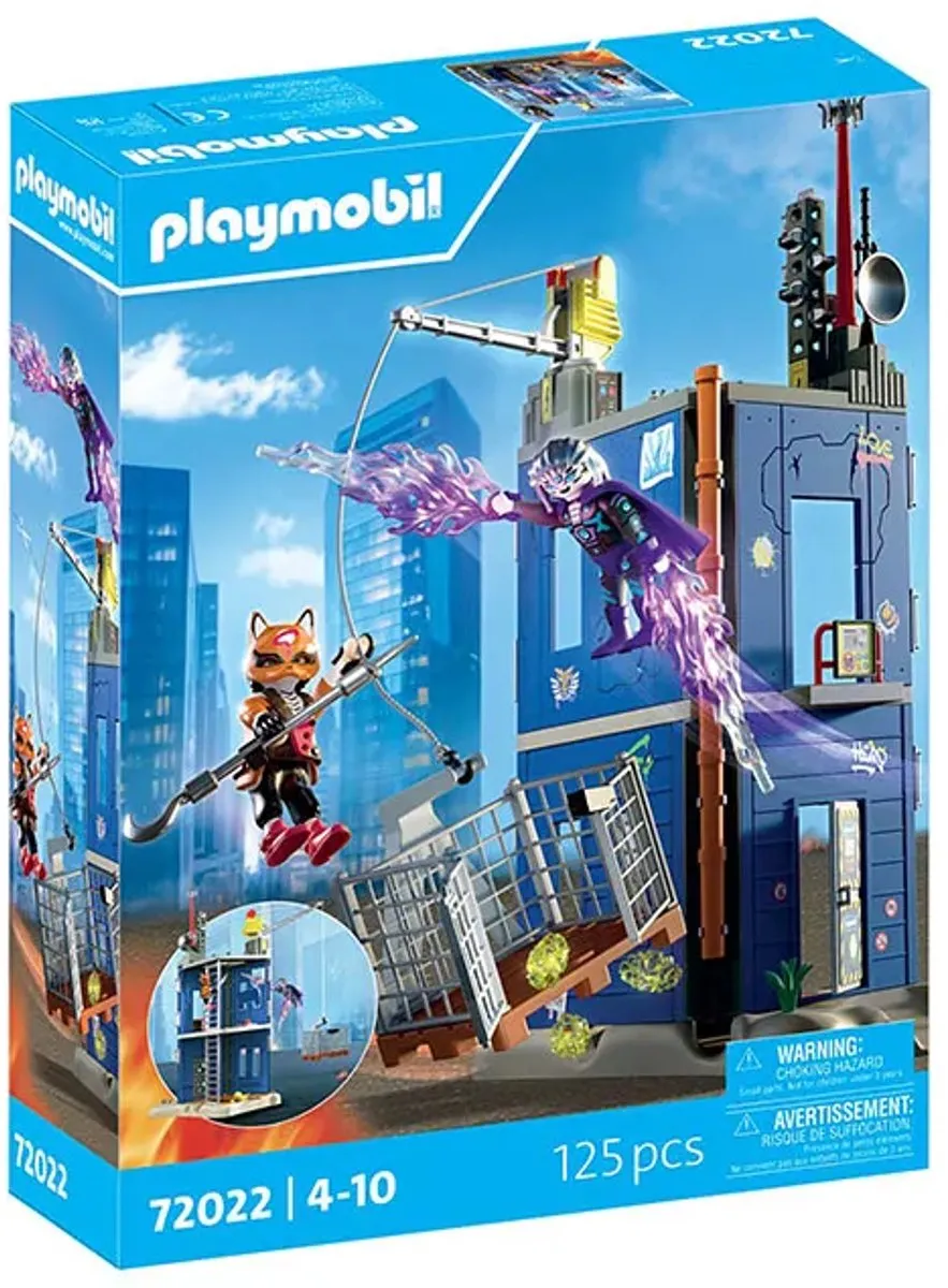 Playmobil Helden Duel in de Helden Toren 72022 - Multicolor - afbeelding 2 van 6