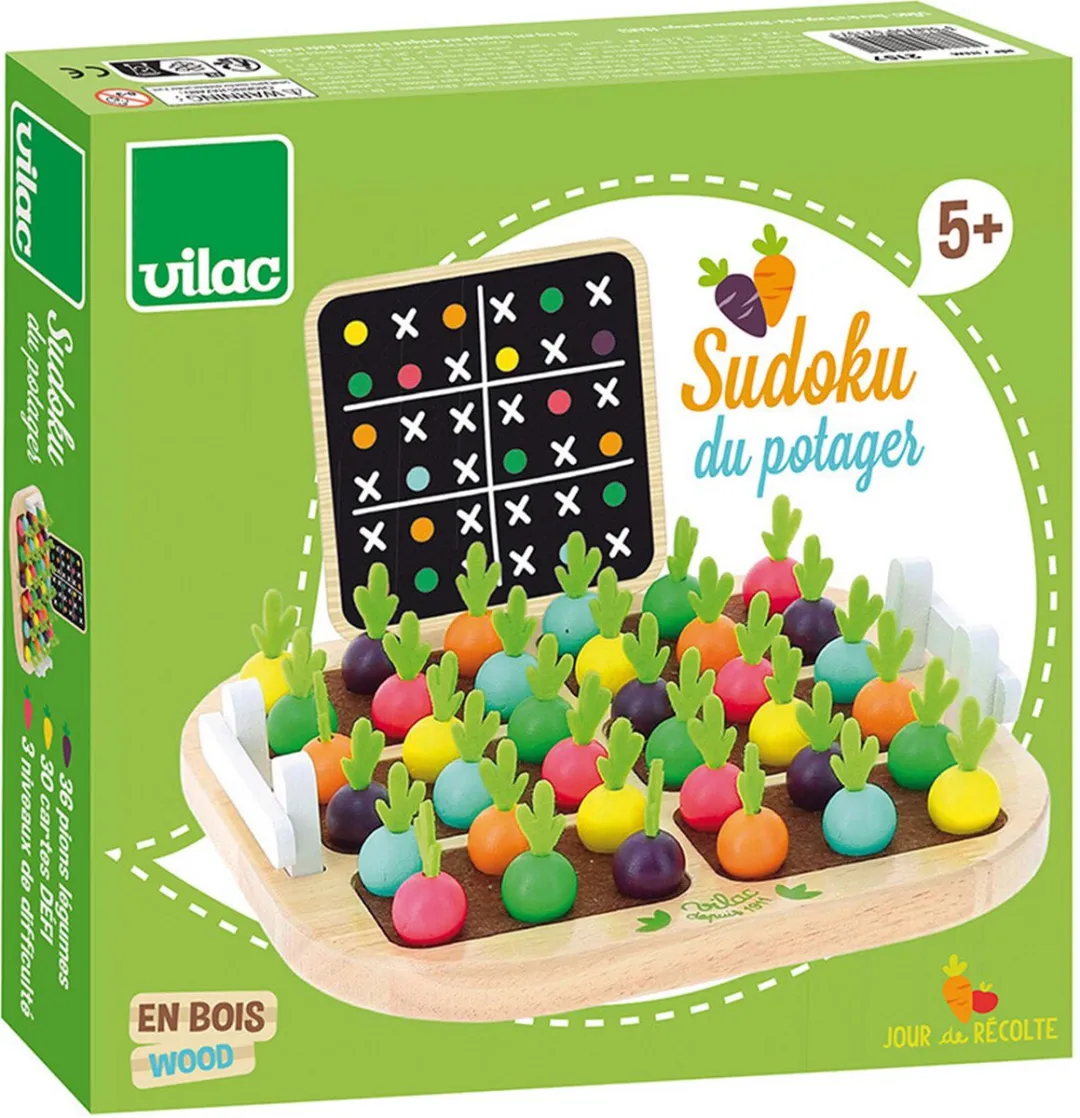 Vilac Sudoku Moestuin VI2157 - Meerkleurig