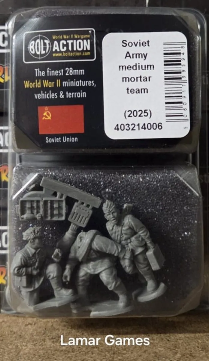 Warlord Games Soviet Medium Mortar Team