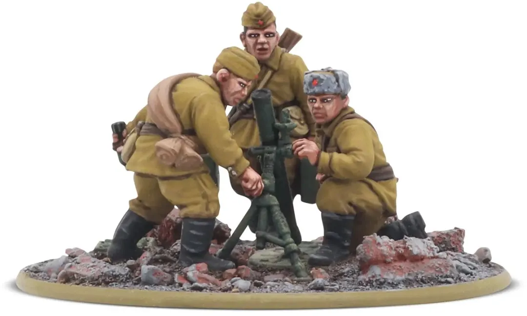 Warlord Games Soviet Medium Mortar Team