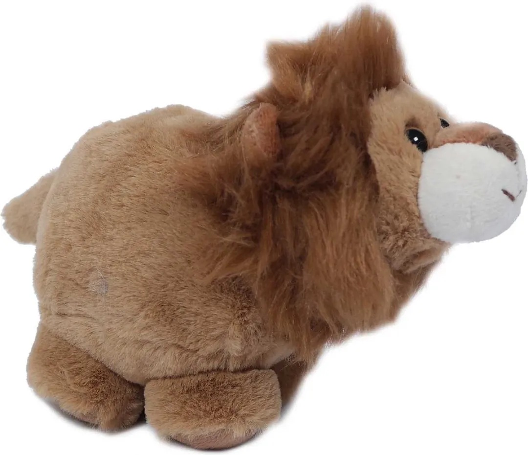 PIA Soft Toys Leeuw Pluche Knuffel - 15cm - Bruin/Wit