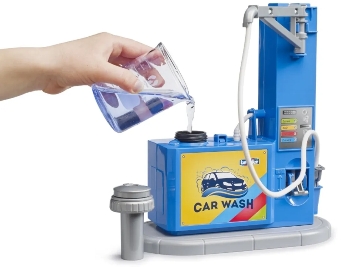 Bruder BF62113 Tankstation & Autowasstraat - Meerkleurig