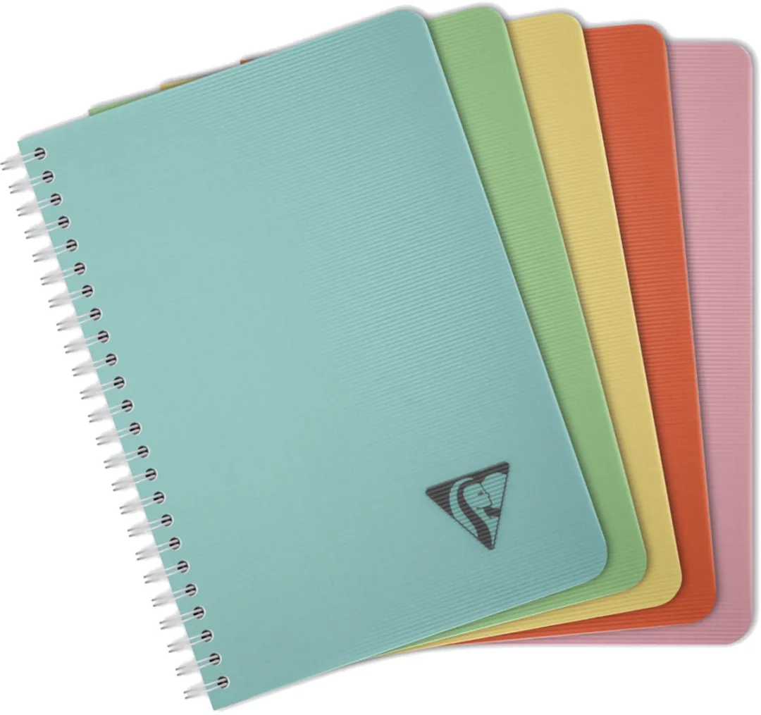 Clairefontaine Linicolor Spiraalschrift A5