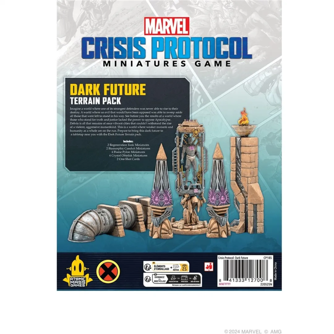 Atomic Mass Games Marvel Dark Future Terrain Pack AMCP185 - Miniaturen