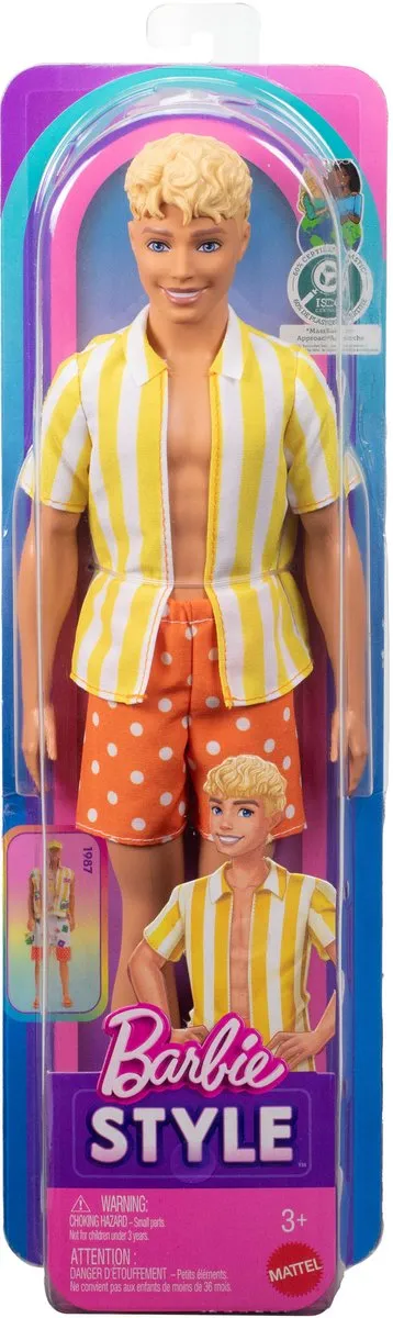 Barbie Fashionistas Style Ken Pop - Meerkleurig