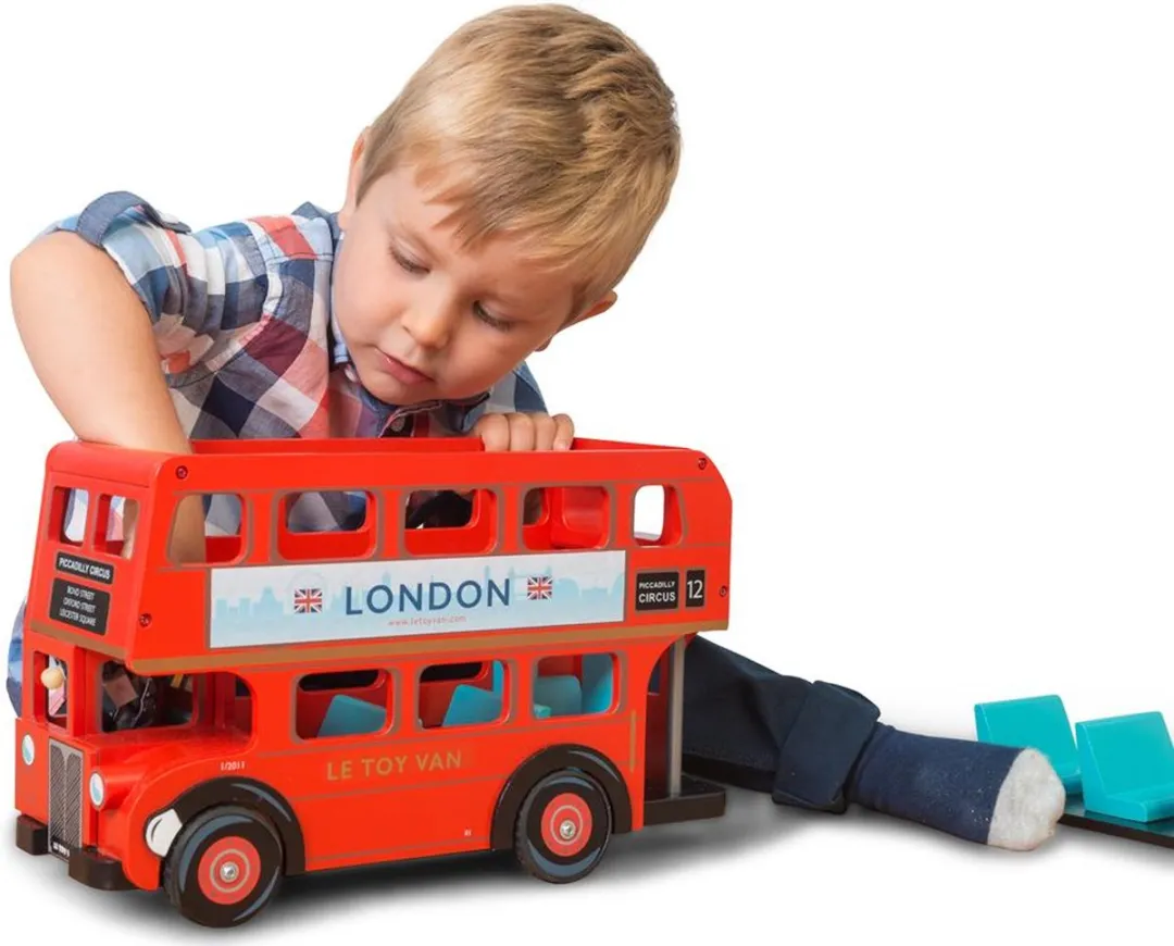 Le Toy Van Londense Bus TV469 - Multicolor