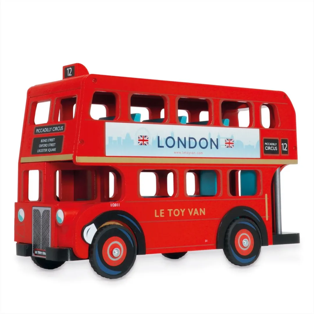 Le Toy Van Londense Bus TV469 - Multicolor