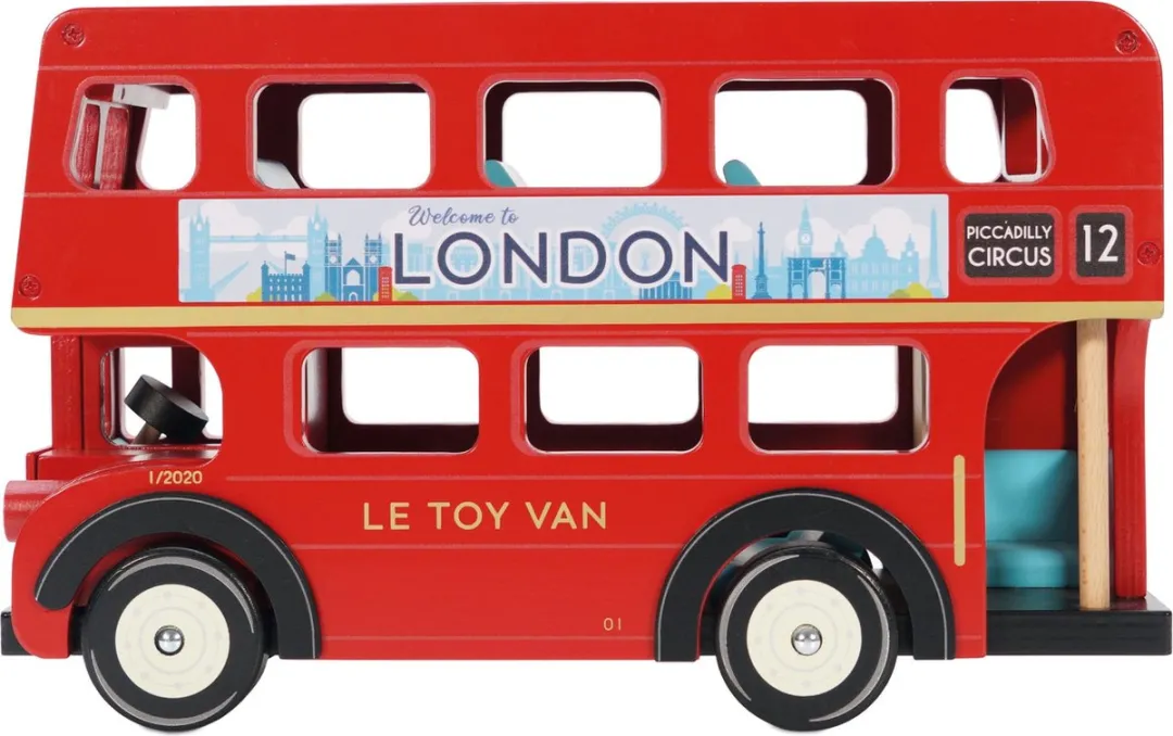 Le Toy Van Londense Bus TV469 - Multicolor