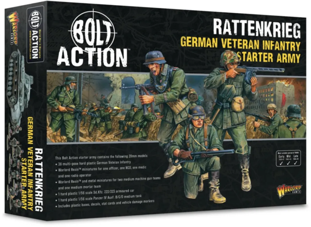 Warlord Games Rattenkrieg German Veteran Starter Army