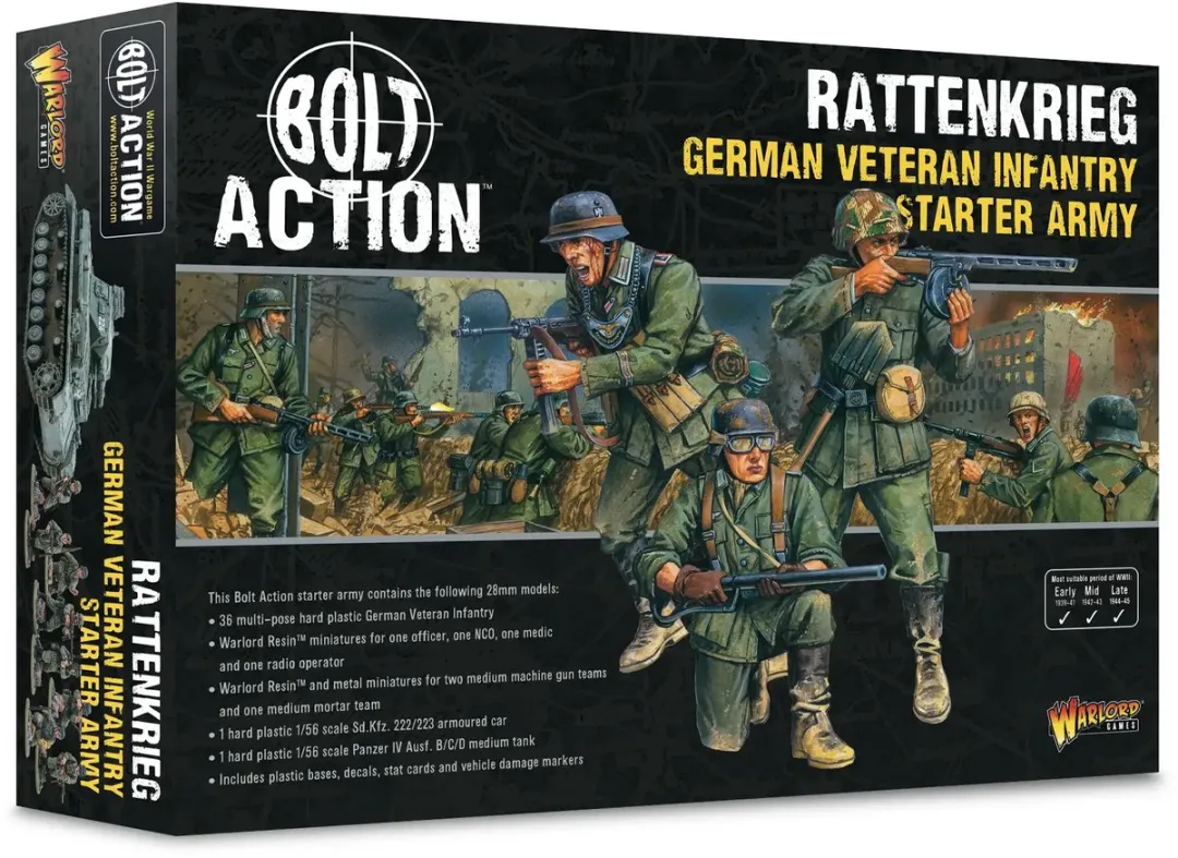 Warlord Games Rattenkrieg German Veteran Starter Army