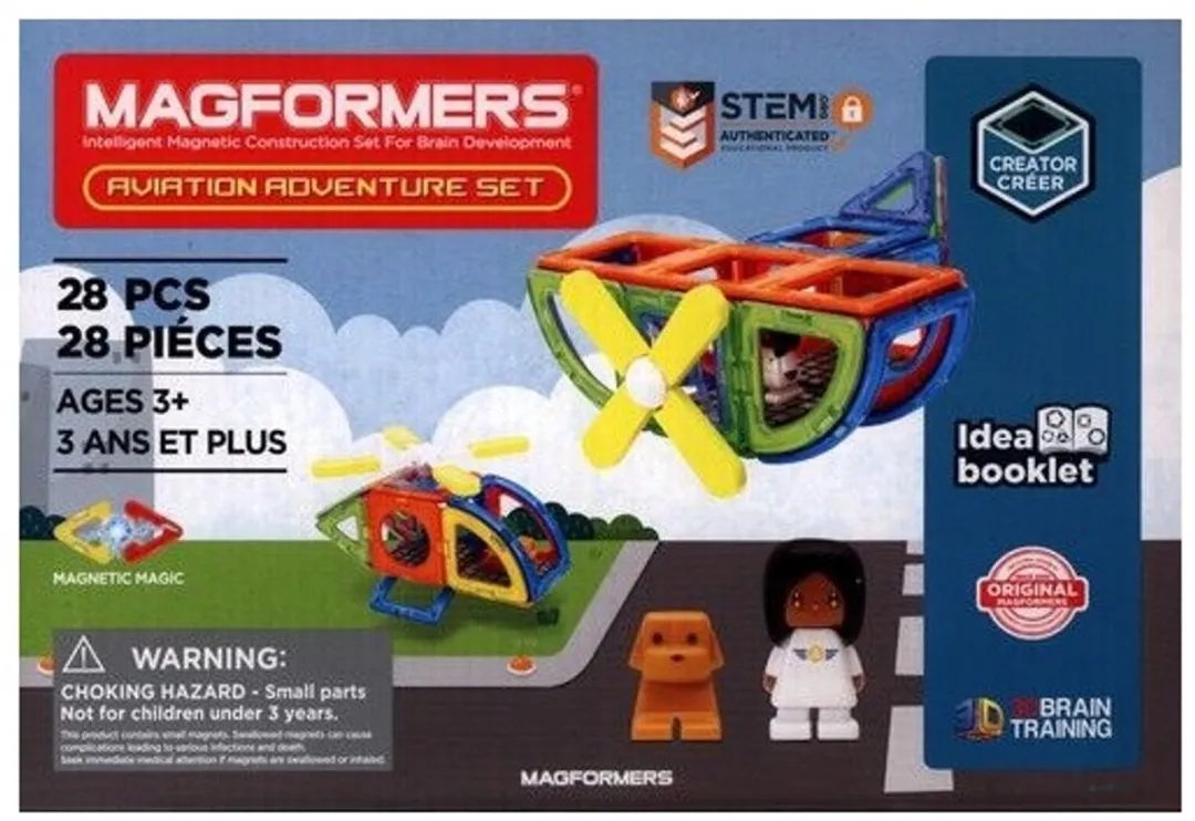Magformers Aviation Adventure Set 28 Stuks