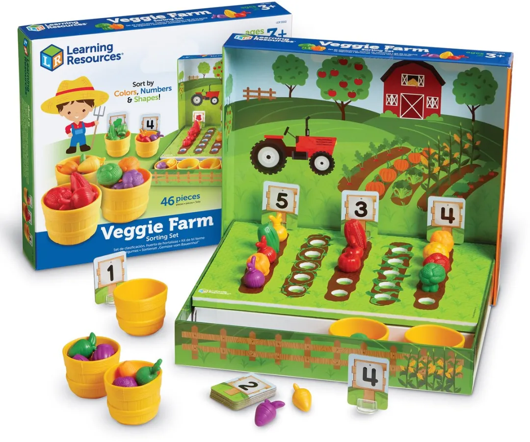 Learning Resources Veggie Farm Sorteerset