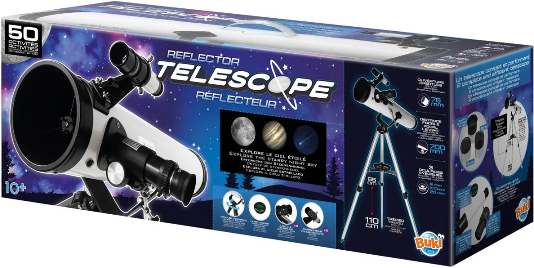 Buki Telescoop - 50 Activiteiten Meerkleurig
