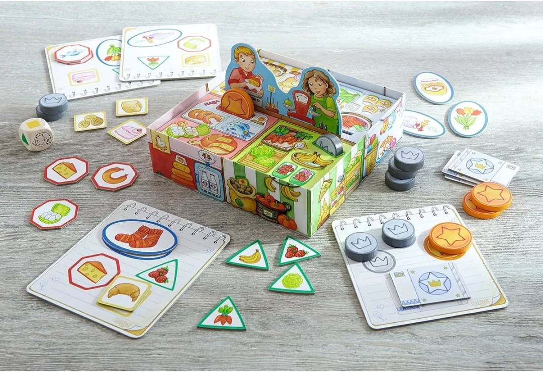 Haba Leerspel Einkaufen 302781 - Multicolor