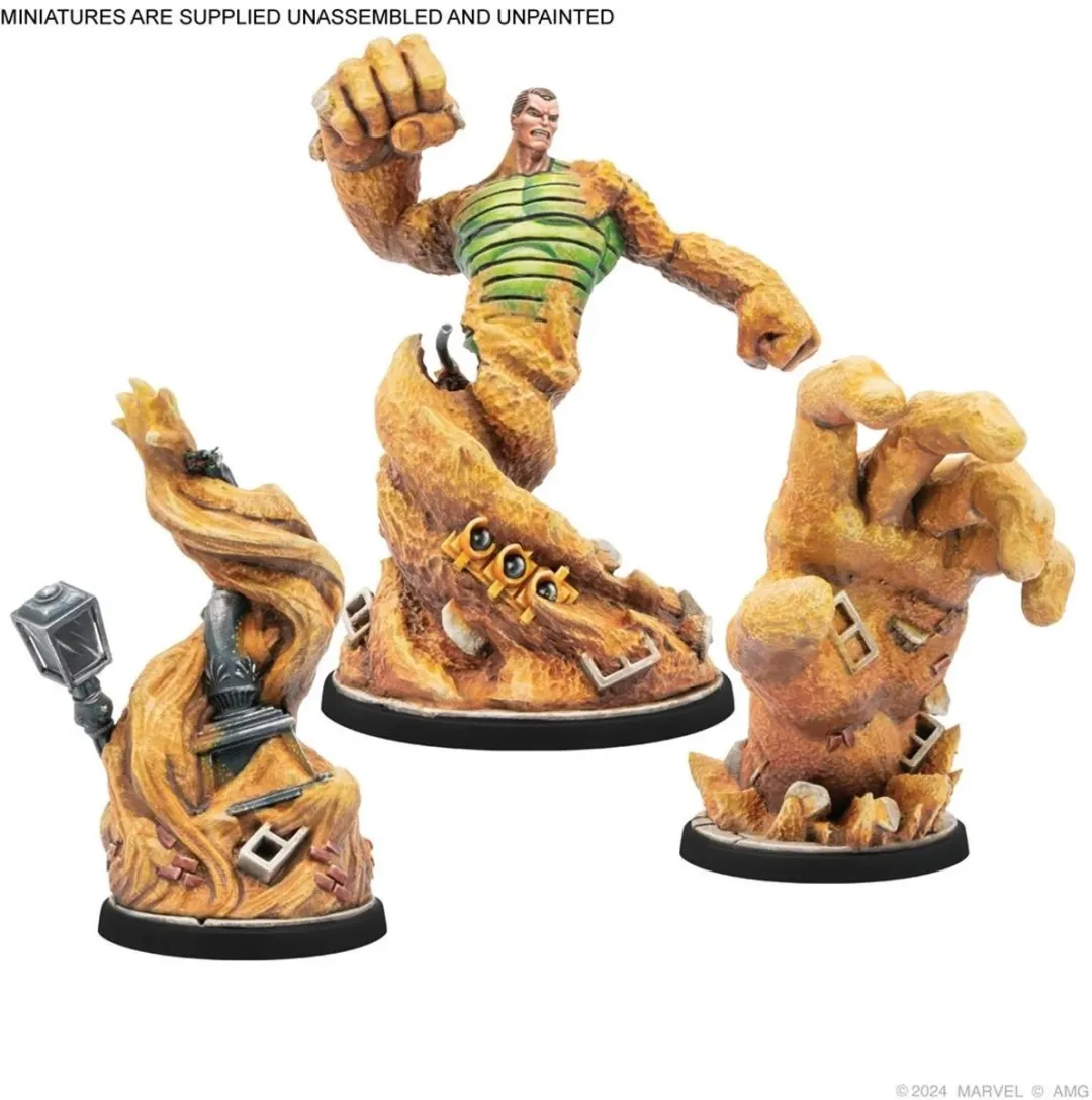 Atomic Mass Games Marvel Electro Sandman Shocker Vulture AMCP156 - 6 Spelers