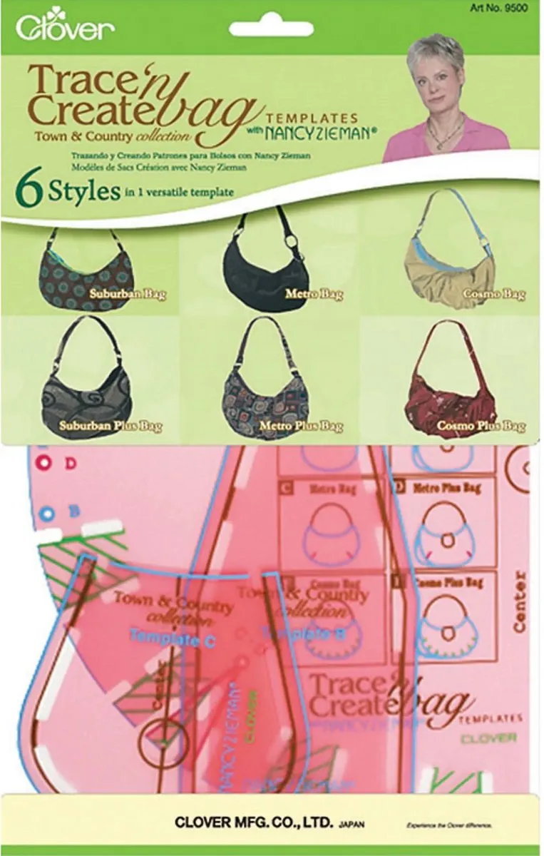 Clover Trace n Create Bag Templates
