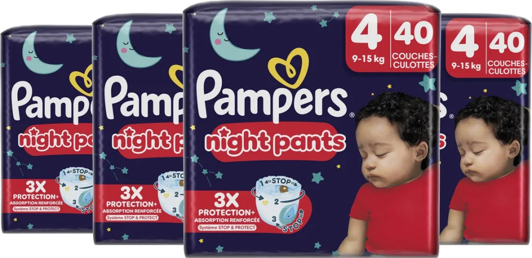 Pampers Baby-Dry Night Pants Maat 4