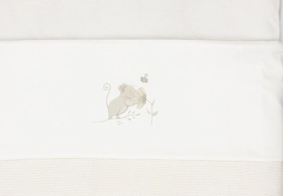 Jollein Baby Laken Ledikant 120x150cm Dreamy Mouse - Multicolor