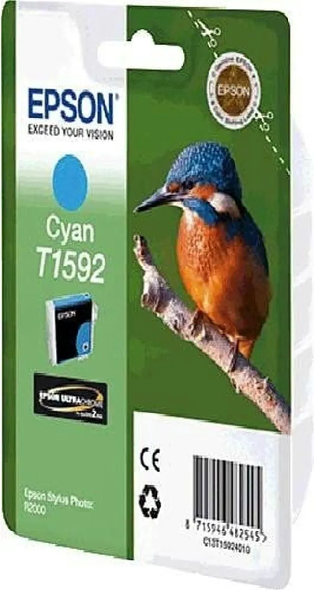 Epson T1592 Cyaan Inktcartridge - 17ml