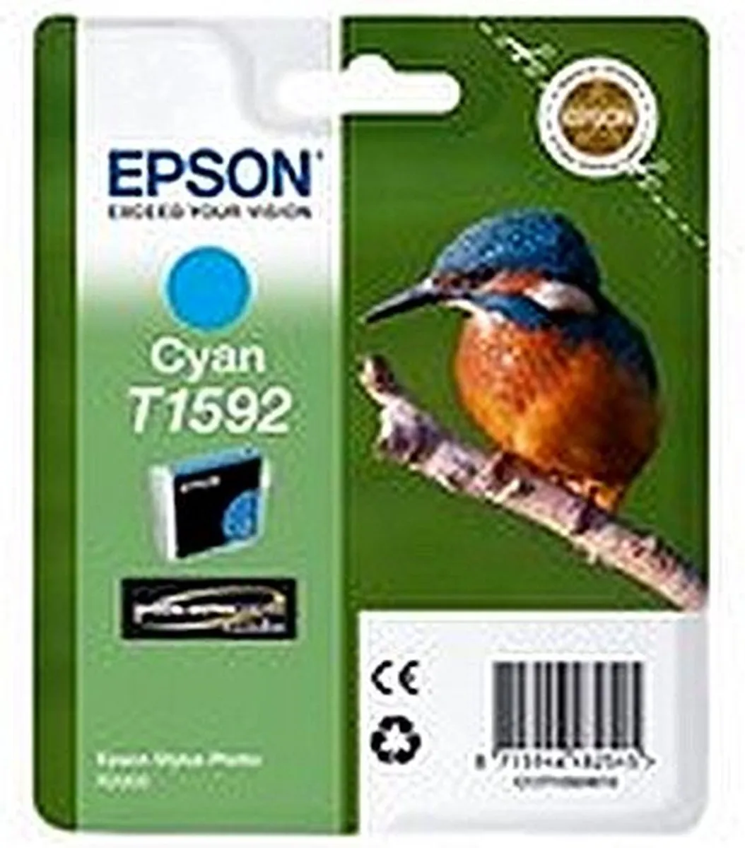 Epson T1592 Cyaan Inktcartridge - 17ml