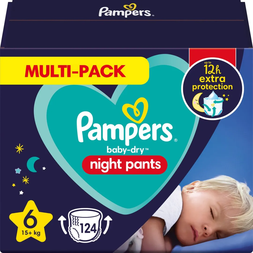 Pampers Night Pants Maat 6