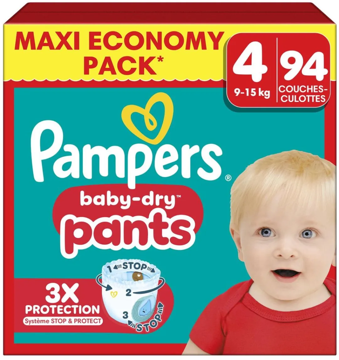 Pampers Baby Dry Pants Maat 4