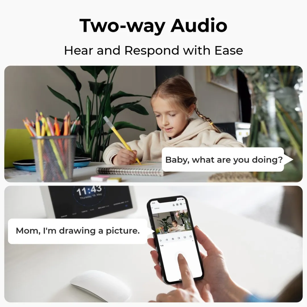 Reolink E1 Pro 2K PT WiFi Camera - 2 Stuks Zwart