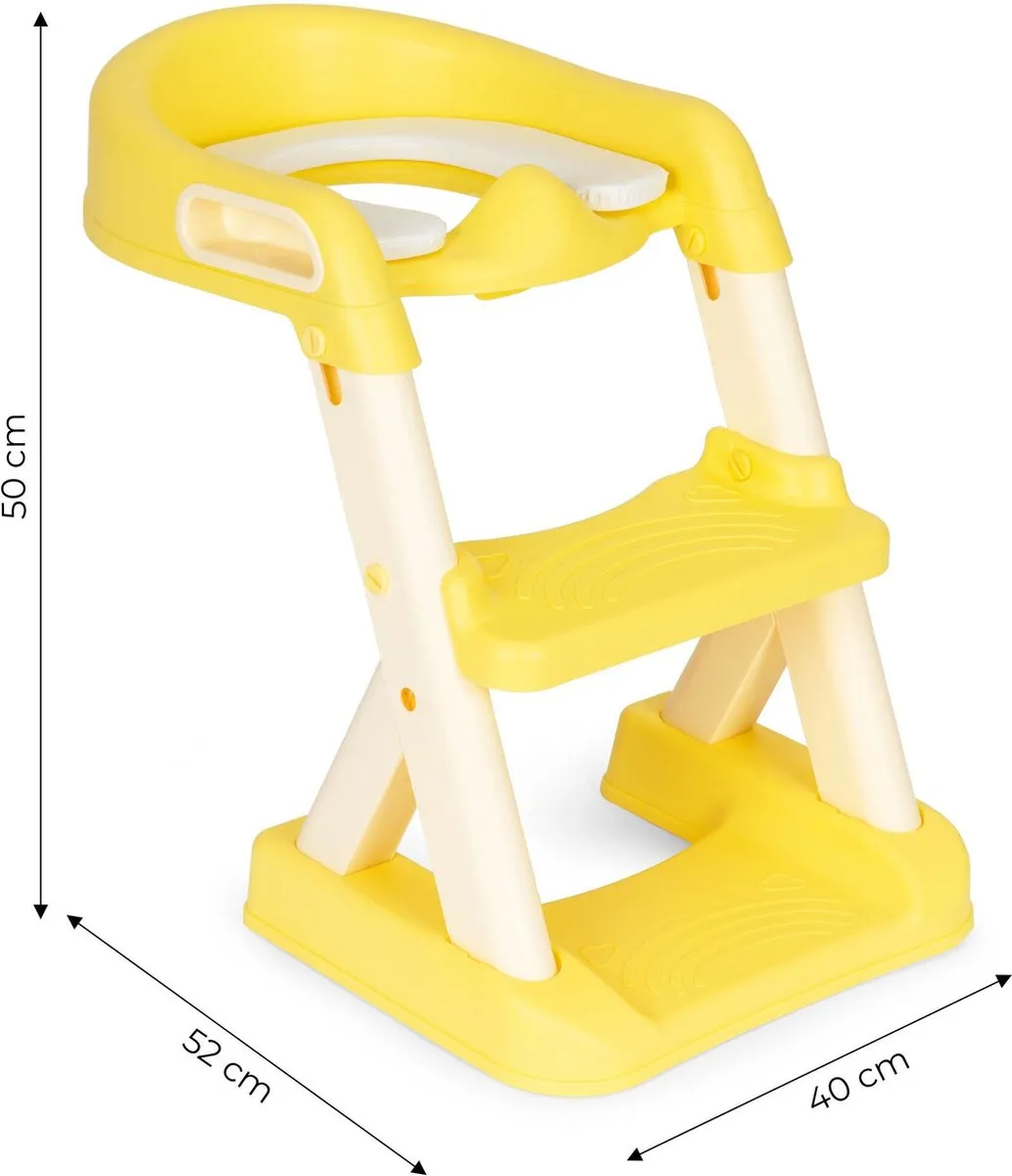 ECOTOYS Peuter Toilettrainer Deluxe - WC Verkleiner 6-36 Maanden