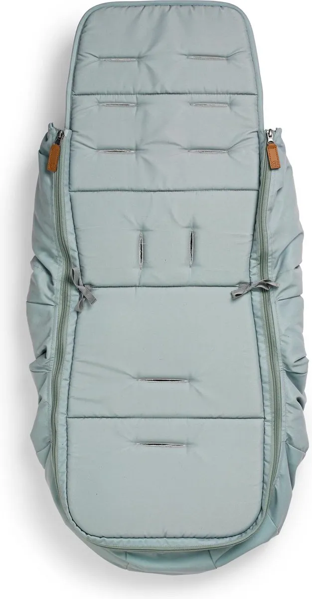 Elodie 2-in-1 Voetenzak Inlegkussen Pebble Green