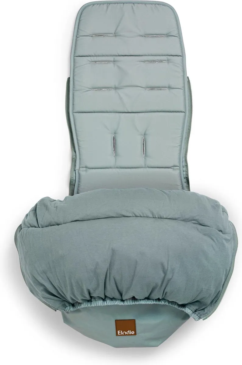 Elodie 2-in-1 Voetenzak Inlegkussen Pebble Green