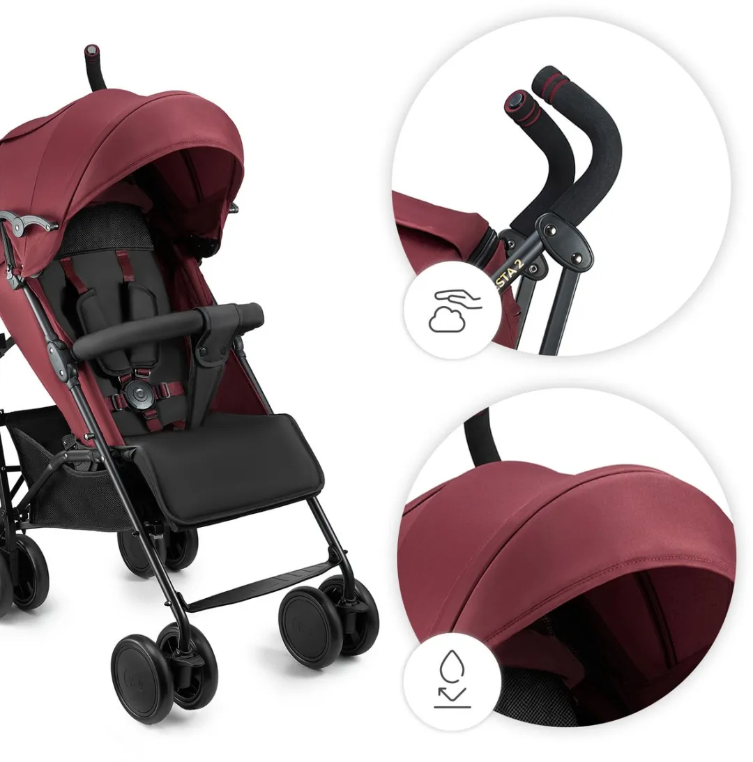 KinderKraft Siesta 2 Buggy - Rood