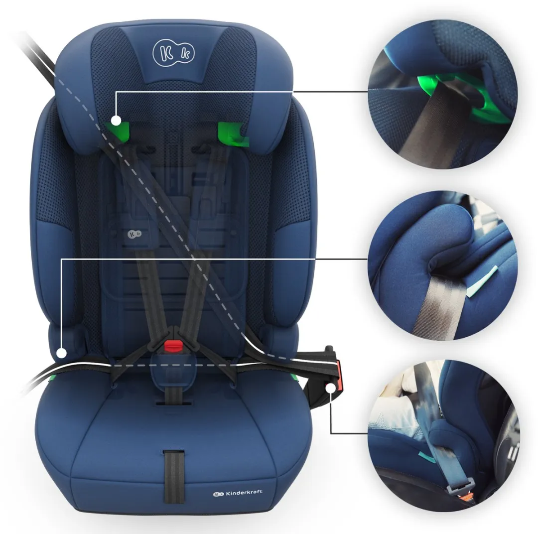 KinderKraft COMFORT UP 2 PLUS Autostoel - Blauw