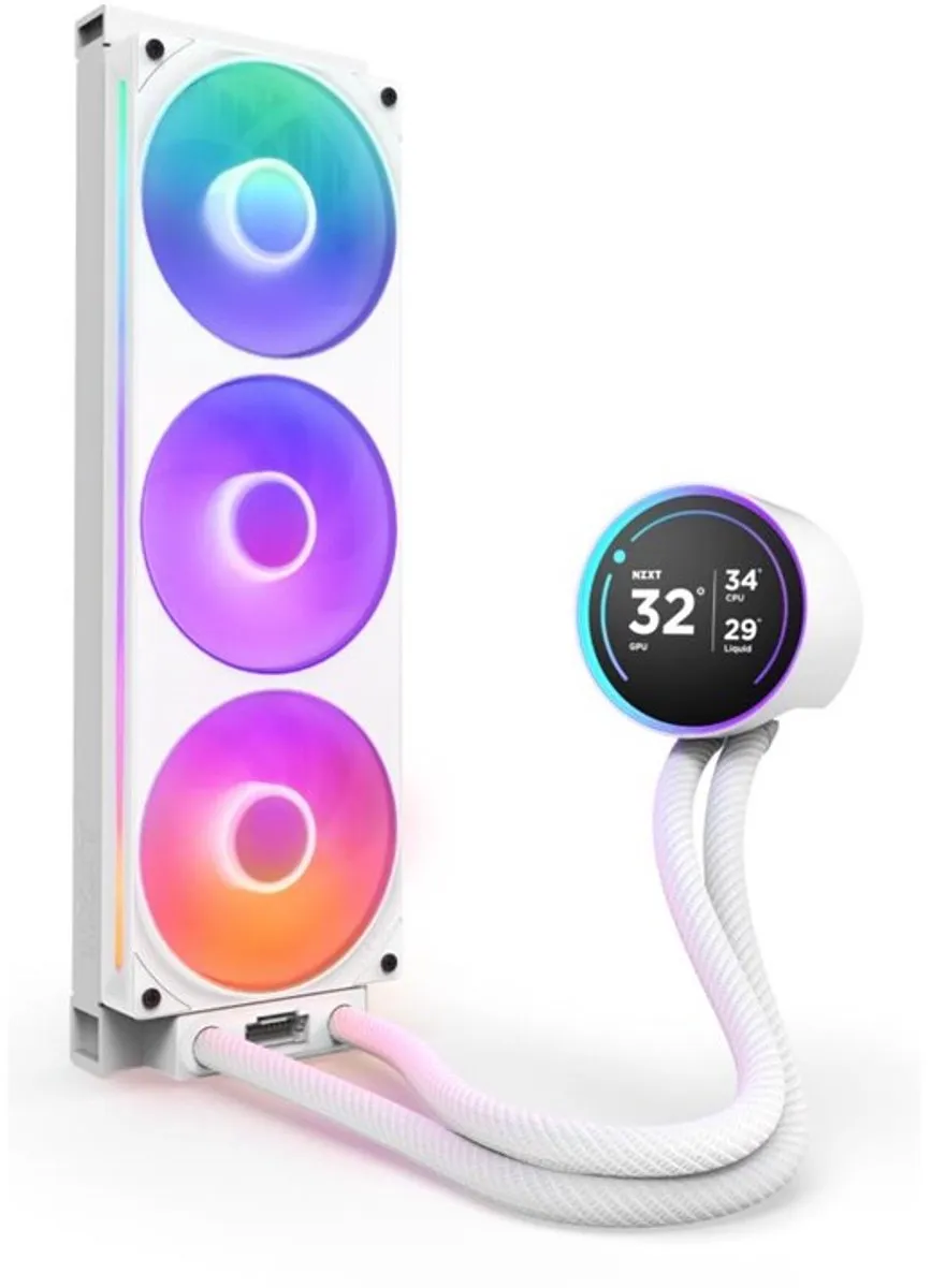 NZXT Kraken Elite 360 RGB 2024 RL-KR36E-W2 - Wit