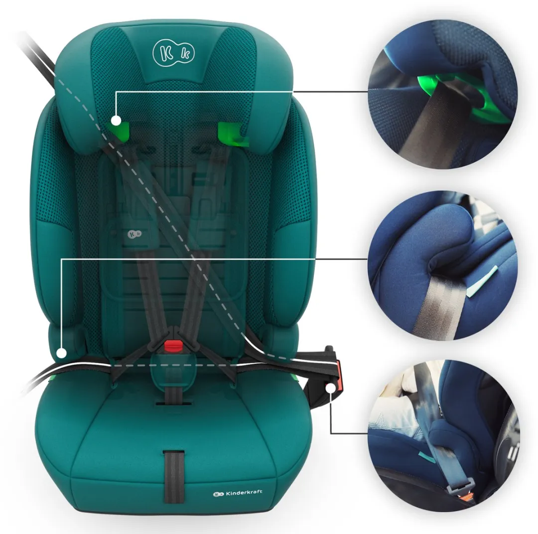 KinderKraft COMFORT UP 2 PLUS Autostoel 76-150cm - Groen