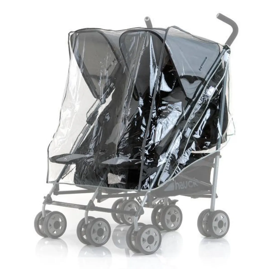 Hauck Regenhoes Buggy 3/4-Wiel - Transparant