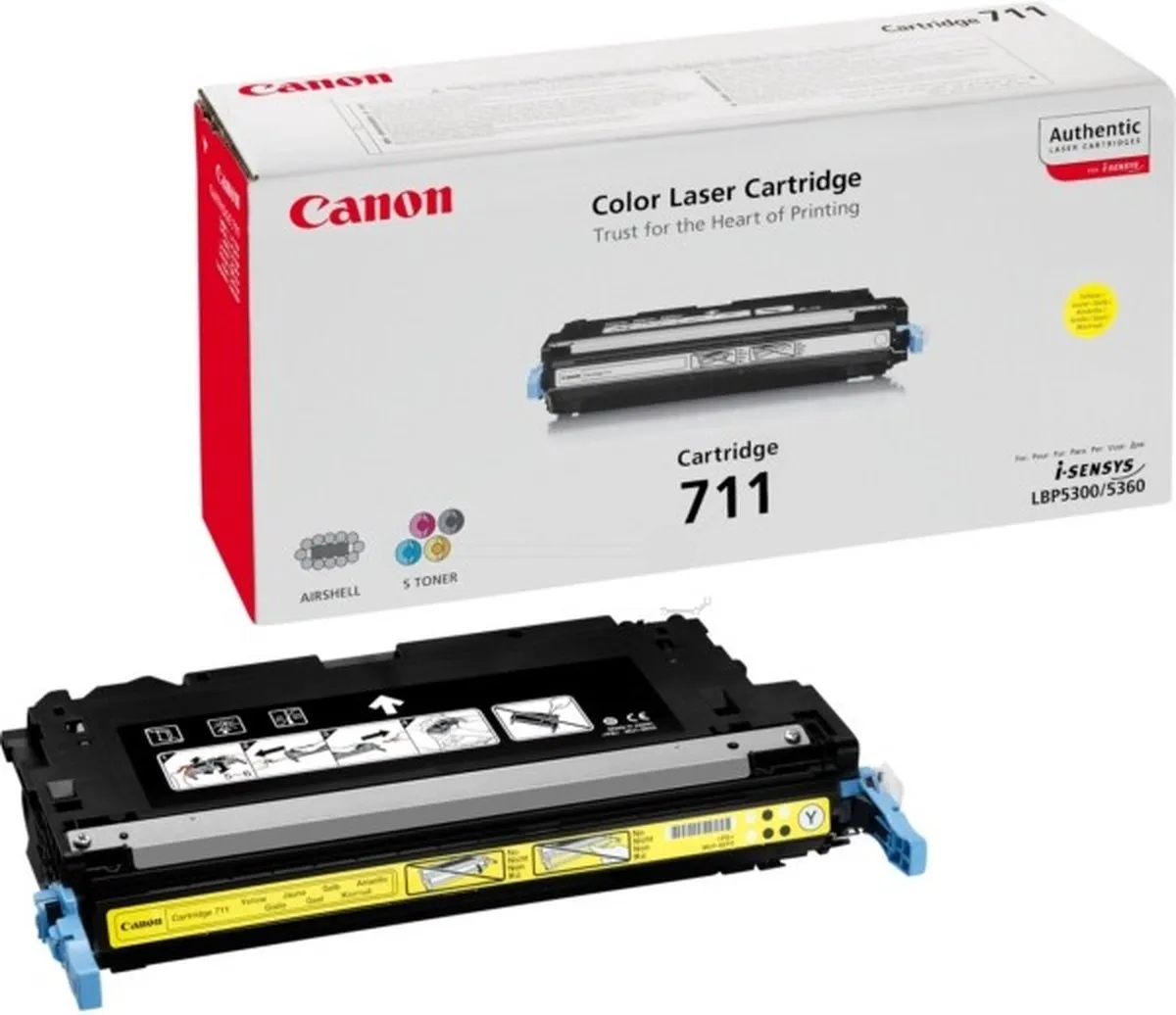 Canon 1657B002 Tonercartridge Geel - 6000 Pagina's